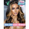 Lwigs New Arrivials Beginner Friendly Body Wave Highlight Color HD 360 / Full Lace Wig Bleached Knots Glueless Wigs NEW41