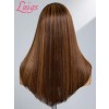 Lwigs New Glueless Wig Silky Straight Layered Haircut 5x5 Closure Wig Highlight Butterfly Feathered Wolf Cut 10s Wear & Go Wigs Lwigs120