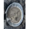 Lwigs Toupee For Men Toupee Black Hair Australia Human Hair Topper 6 Inches French Lace Men's Hairpieces TP03