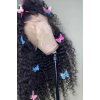 Lwigs VIP Customer Special Price 22 Inches 130% Density Full Lace Wig With 4c Curly Hairline And Elastic Drawstring VIP708