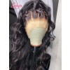 Mother's Day Love 5X5 HD Lace Closure Wigs Deep Curly Highlights With Body Wave Virgin Hair MD04