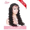 Pre-plucked Brazilian Virgin Human Hair Wigs Dream Swiss Lace Loose C3urly Wavy Wigs With Baby Hair 360 Lace Wigs [LWigs13]