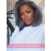 New Arrival 150% Density Grey Color Hair Short Bob Natural Wave Lace Front Wigs [LWIGS229] 