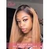 New Arrival 1b#&T30# Omber Color 100% Brazilian Virgin Human Hair Dream Swiss Lace 360 Lace Wigs Natural Ponytail LWigs142