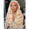 New Arrival Must Have 100% Virgin Hair Body Wave #613 Blonde Color 13x4 Lace Front Human Hair Wig Lwigs277