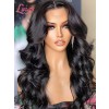 New Arrivals Brazilian Virgin Human Hair Body Wave 6" Parting Lace Front Wigs Pre-plucked Hairline Lwigs03