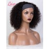 New Arrvial Brazilian Virgin Human Hair Short Curly Wig High Density Headband Curly Wig Lwigs379