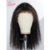 NEW Realistic Afro Kinky Edges Free Parting Updated Mother-Growth Curly Hairline Undetectable Lace 13x4 Front Wig 4C Edges Lwigs42