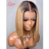Pay 1 Get 2 Wigs 13x6 HD Lace Wigs Loose Wave Texture Ombre Bob Silky Virgin Hair MD10