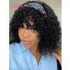 Pay One Get Two Wigs Short Curly Lace Front Wig Chestnut Brown Bob Wig Combo Sale Lwigs367