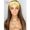 Mix Color Highlight Color Wig Blonde Affordable Glueless Wigs With Baby Hair Blonde Balayage Straight Hair Free Trendy Best Headband Wig Lwigs401