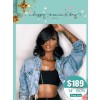 Women's Day Special Short Bob Haircut Brazilian Human Hair 13x4 Transparent Lace Front Wig Pre-Plucked Hairline WD04