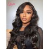Brazilian Human Hair Body Wave Undetectable HD Dream Swiss Lace Wig Pre-plucked Hairline 360 Lace Wigs Lwigs168