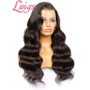 Side Part Body Wave Brazilian Virgin Human Hair 13x6 HD Lace Front Wigs Pre-plucked Clean Natural Hairline Lwigs214