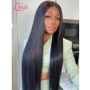 Undetectable HD Dream Swiss Lace Silky Straight 360 Wig Buy Now Pay Later Virgin Hair Bleached Knots Lwigs193