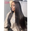 Silky Straight Easy Install 360 Lace Wigs Beginner Friendly Glueless Wig Affordable Virgin Brazilian Hair Wigs Lwigs107