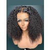 Undetectable Dream Swiss Lace 360 Frontal Wig 180% Density Kinky Curly Brazilian Virgin Human Hair 360 lace wig Lwigs177