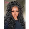 Unprocessed Curly Middle Part Full Lace Wig Pre-Plucked Single Knots Brazilian Human Hair Wigs Lwigs01