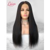 HD Lace 100% Brazilian Human Virgin Hair Natural Color Glueless Wig 5x5 Lace Closure Wig Silky Straight Lwigs418