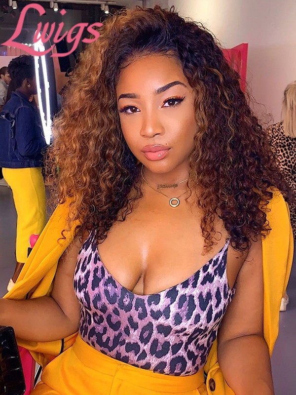 180% Density Ash Brown Wigs Human Hair Bleached Knots Dream Swiss Lace Frontal Kinky Curly Wig Hairstyles 360 Lace Wig With Elastic Band Lwigs147