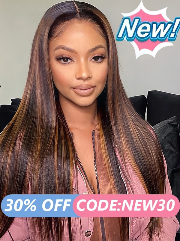 Lwigs Best 360 Human Hair Wigs Buy Now Pay Later Brazilian Clean Hairline Balayage Straight Hair Affordable HD Lace Wigs NEW18