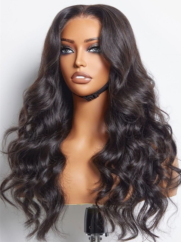 US Warehouse 48H Shipping Body Wave 180% Density Beginner Friendly Pre Bleached Knots Skin Melt HD Full Lace Wigs US10