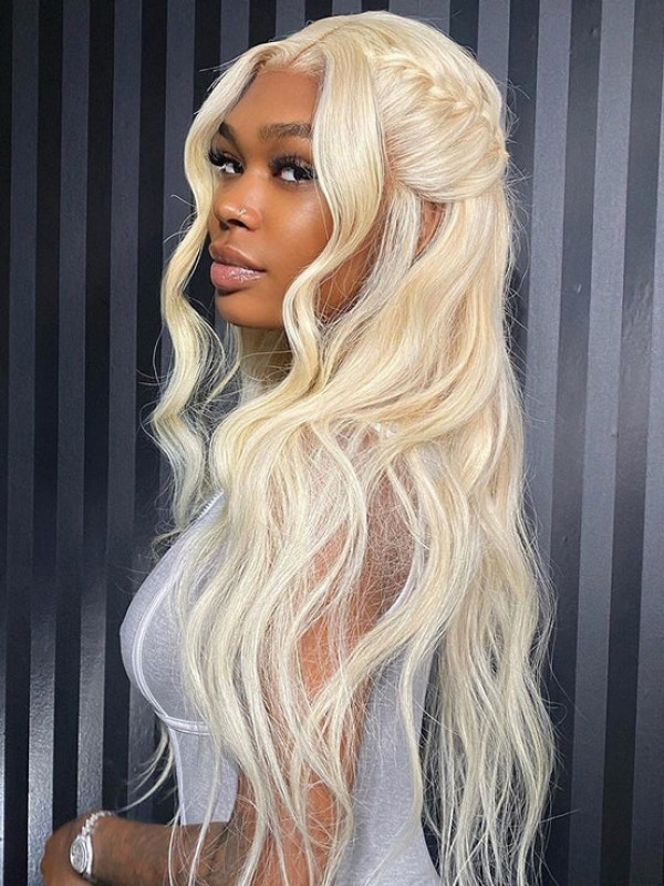 Lwigs Barbie Fashion Sale Human Hair Pink Girl Must Have Wavy Hairstyle Transparent HD Lace 13x4 Lace Front Wigs BA02