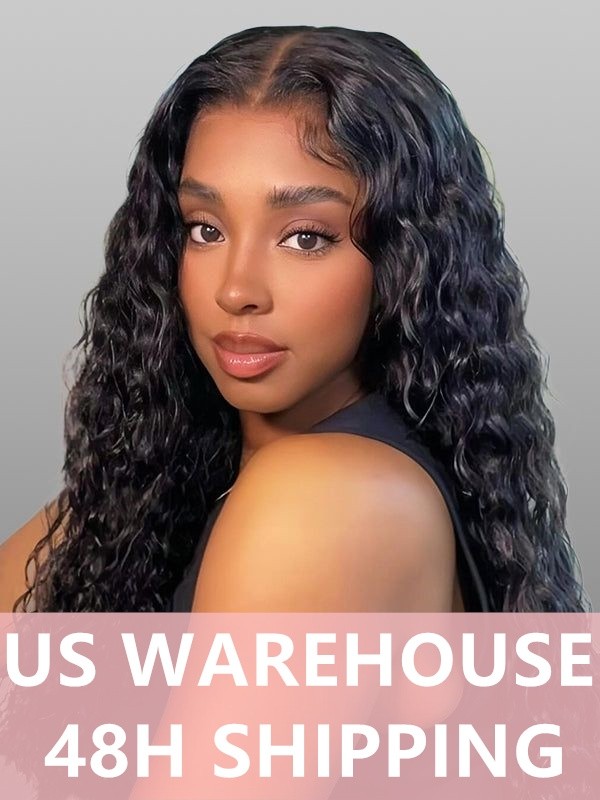 9A Brazilian Virgin Human Hair Deep Wave HD Lace 360 Lace Wig For Women Pre Plucked Natural Hairline Lwigs46