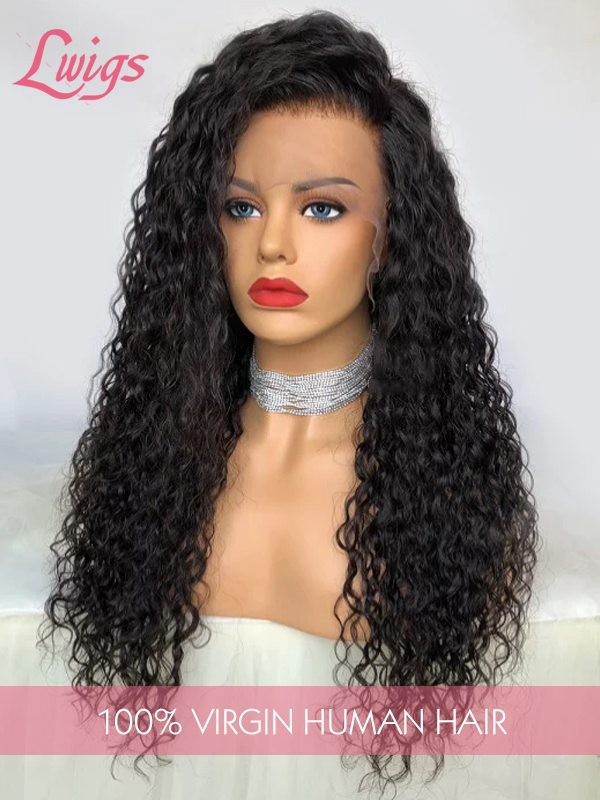 24 Hours Shipping Brazilian Curly Human Hair Wig For Women 360 Wig Buy Now Pay Later Undetectable HD Lace Curly Hairstyle Lace Wigs S01