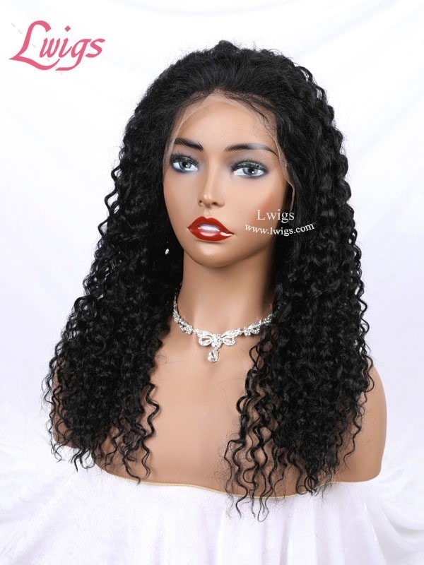 Brazilian Virgin Human Hair Curly 360 Lace Wigs Unprocessed Dream Swiss Lace 360 Lace Front Wigs HD Lace Lwigs149