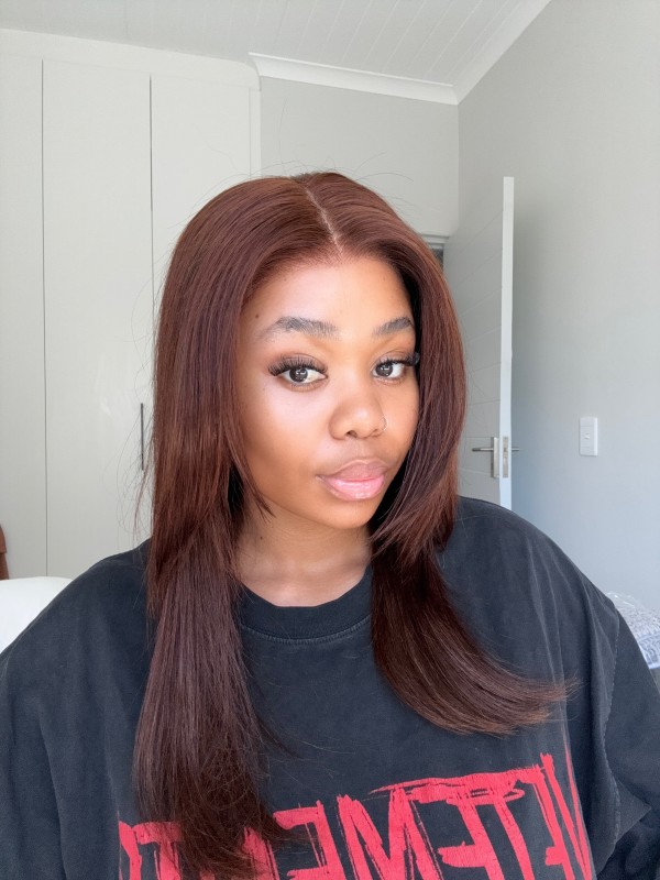 Lwigs Most-Fit Cap Lagos Hairline Pre-Plucked Realistic Knots Silky Straight Layer Style 11x6 Skinlike HD Lace Frontal Wigs UD19