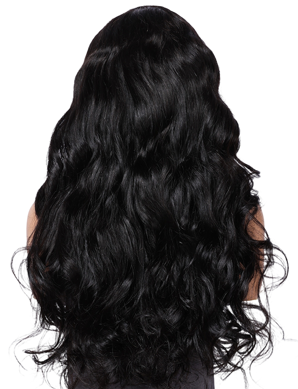 Lwigs Most-Fit Cap Skinlike HD Lace Frontal Wig Body Wave Pre-plucked Natural Hairline Free Part 11x6 Front Wigs UD06