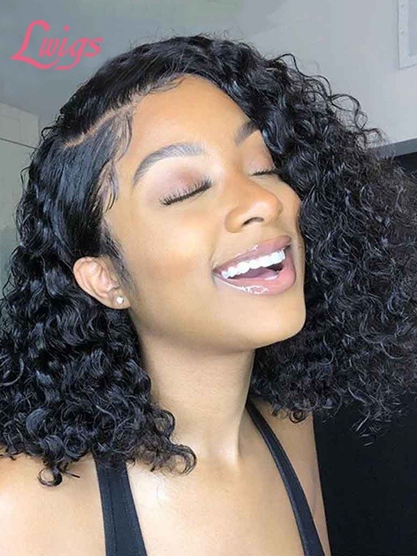Lwigs Pay 1 Get 2 Wigs Tint Curly Lace Front Wig With Natural Wave 360 Lace Wig Pre Sale MXS05