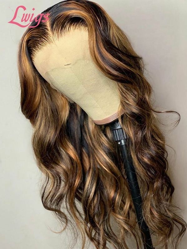 Lwigs Black Friday Super Deal Pay 1 Get 2 Lace Front Wigs Pre Sale High Light Color Wave Wig With Special Gifts 2 Wigs Pre Sale BF05
