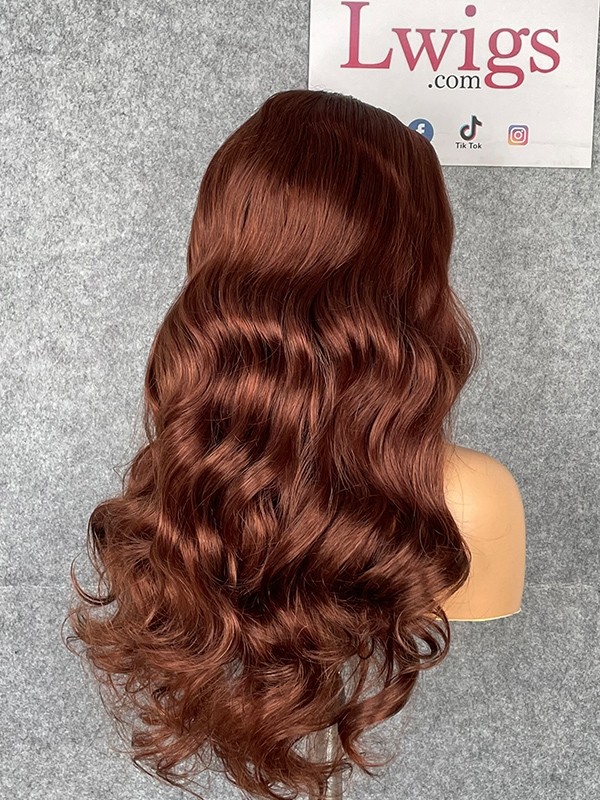 Lwigs Custom Wig Film HD Lace Deep Parting 13x6 Lace Front Wig Human Hair 20 Inches 180% Density Body Wave Custom09