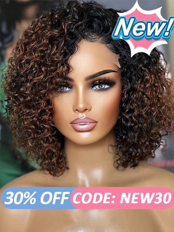 Pre-Plucked Hairline Undetectable 360 HD Lace Wigs Human Curly