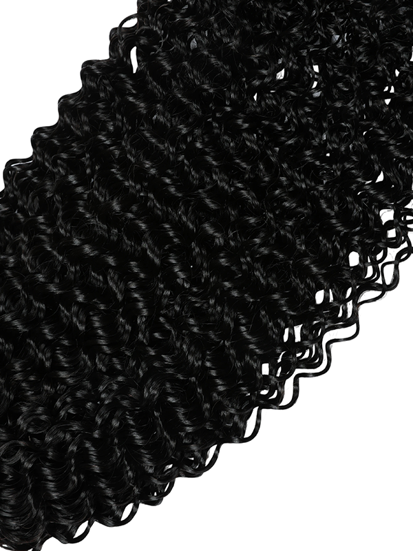 Lwigs Seamless Pre-Separated 60GPACK Water Wave Protective Style Feather Crochet Human Hair Extensions UD32