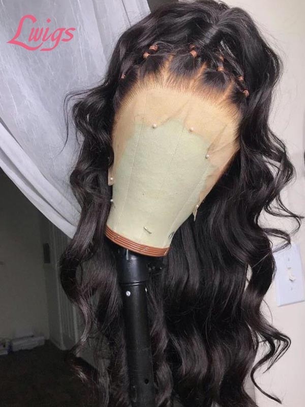 Mother's Day Love 5X5 HD Lace Closure Wigs Deep Curly Highlights With Body Wave Virgin Hair MD04