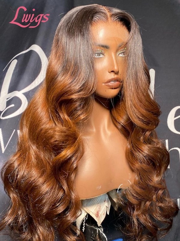 Lwigs Group Sale Pay 1 Get 2 Lace Front Wigs Colored Wig With Body Wave Wig MXS03