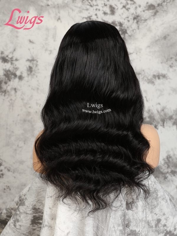 New Arrival Undetectable Lace 360 Lace Wigs Brazilian Human Hair Wigs Body Wave 360 Lace Wig With Baby Hair Lwigs33