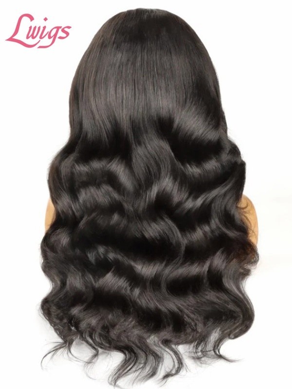 New Style Body Wave HD Lace Closure Wig Glueless 5x5 Lace Closure Human Hair Wigs 150% Density Lwigs465