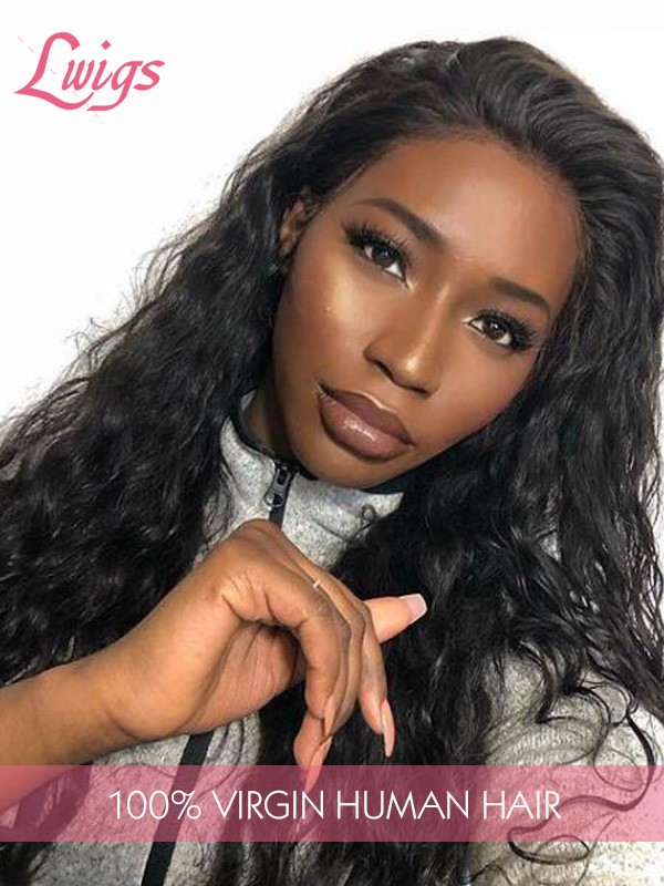 Water Wave Wig Lace Front Wigs Brazilian Remy 13x6 Lace Front