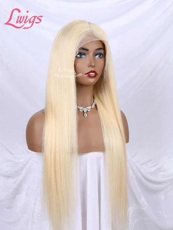 Straight Hair Color Long Blonde Hairstyles Wigs For Black Women