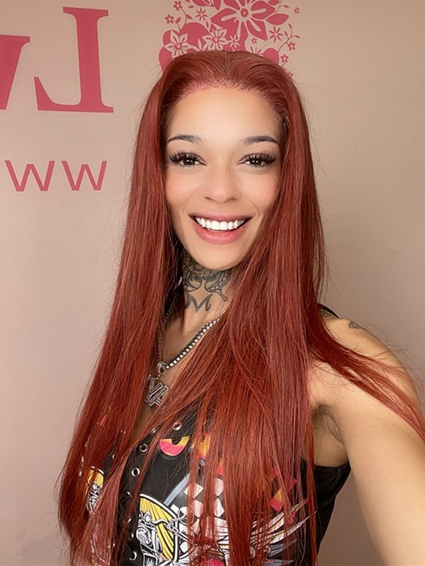 US New Fashion Pre Plucked Hairline Undetectable HD Lace Virgin Hair Bleached Knots Silky Straight 360 Lace Wigs Lwigs356