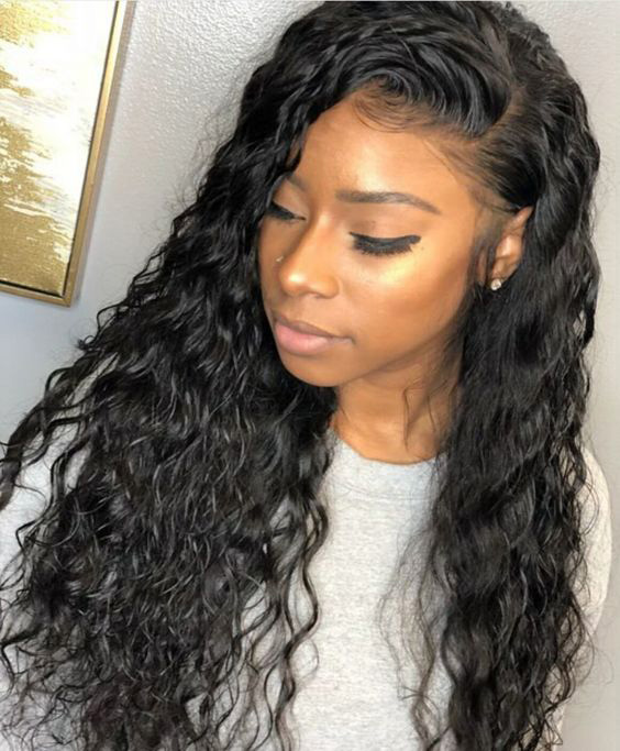 Natural wave 360 Lace Wig