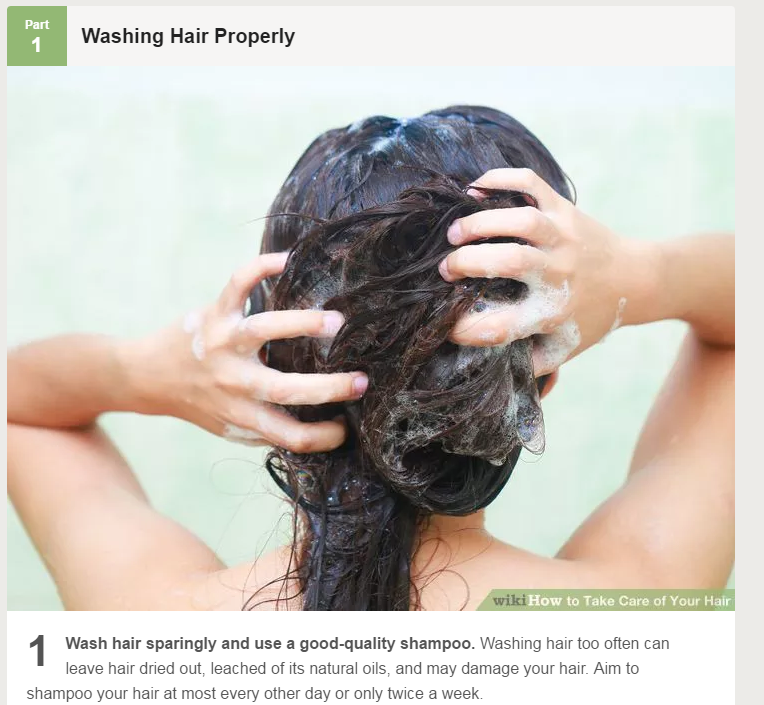 how to care about hair