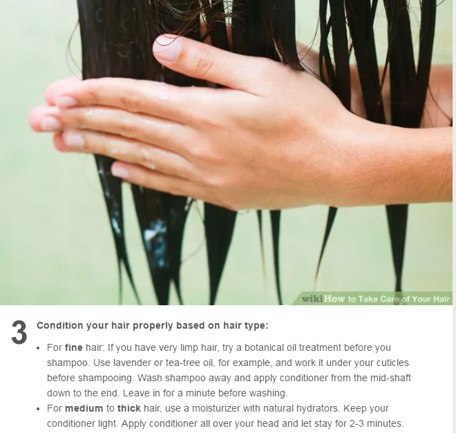 how to care about hair